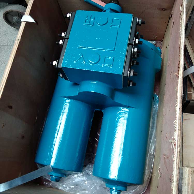 SPL-40雙筒網(wǎng)片式油過濾器-(6)